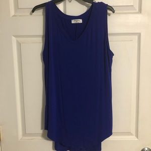 Royal blue tunic